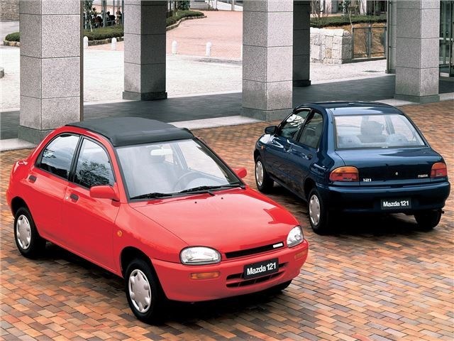 download MAZDA 121 workshop manual