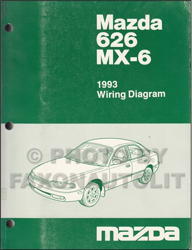 download MAZDA 626 MX6 workshop manual