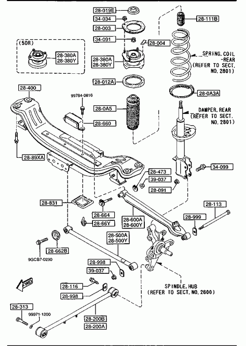 download MAZDA 626 workshop manual