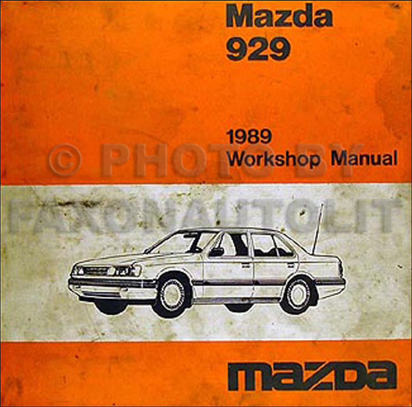 download MAZDA 929 workshop manual