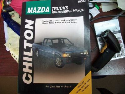 download MAZDA B2200 B2600 NAVAJO workshop manual