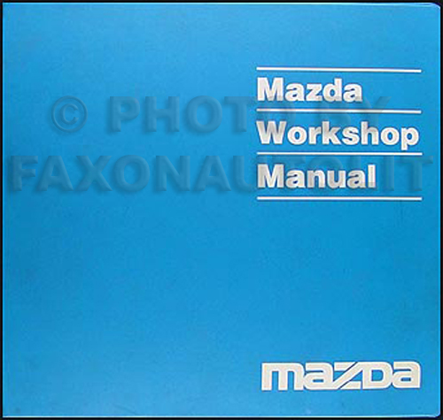 download MAZDA B2200 B2600 NAVAJO workshop manual
