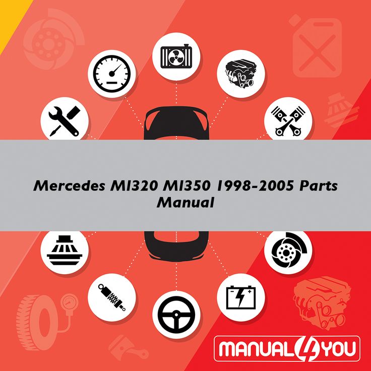 download MERCEDES ML320 ML350 98 99 01 02 03 04 05 workshop manual
