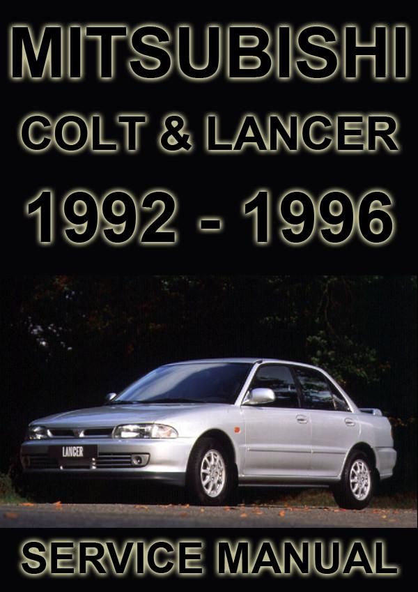 download MITSUBISHI COLT Lancer CAR or workshop manual