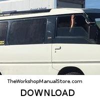 download MITSUBISHI DELICA L300 workshop manual