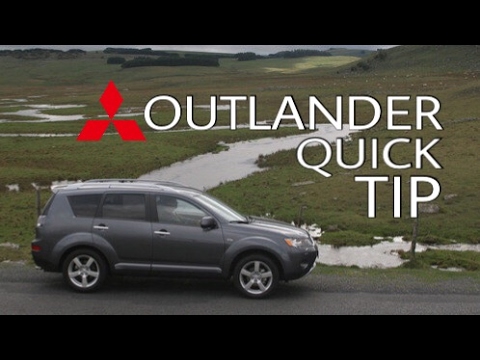 download MITSUBISHI Outlander workshop manual