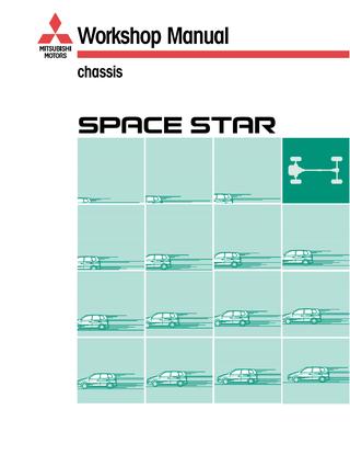 download MITSUBISHI SPACE STAR CHASSIS workshop manual