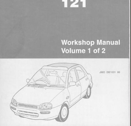 download Mazda 121 volume 1 2 Manual. workshop manual