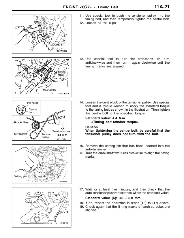 download Mazda 6G7 Engine workshop manual