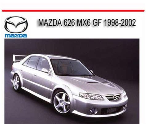 download Mazda M626 GF GW station wagon workshop manual
