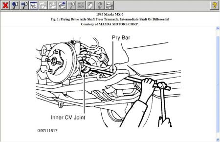 download Mazda MX6 workshop manual