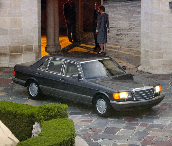 download Mercedes 420SEL 87 workshop manual