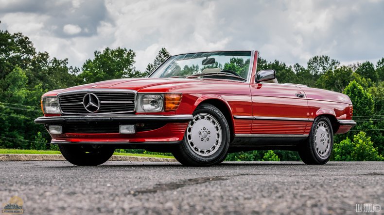 download Mercedes 560SL 87 able workshop manual