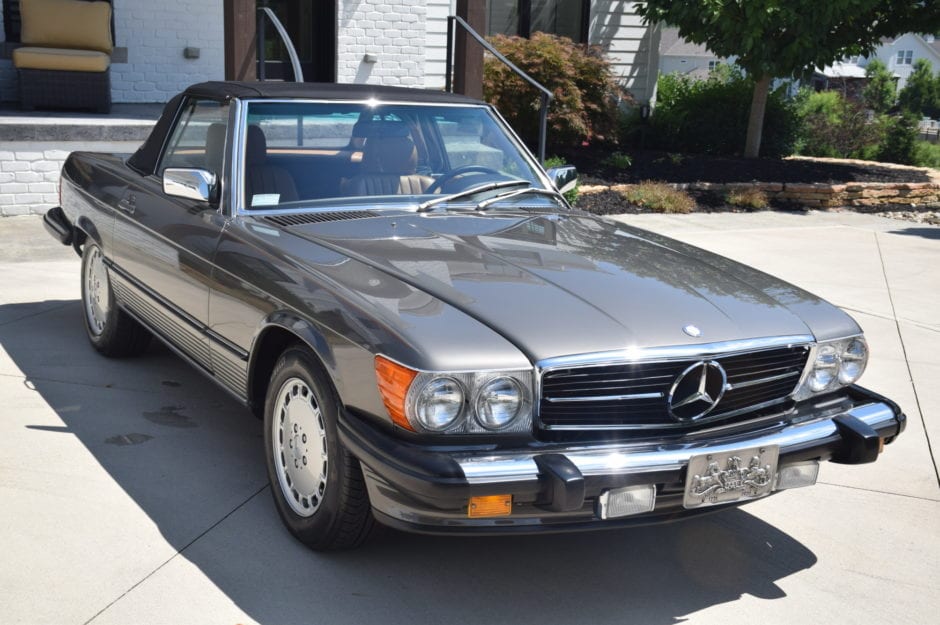 download Mercedes 560SL 88 workshop manual