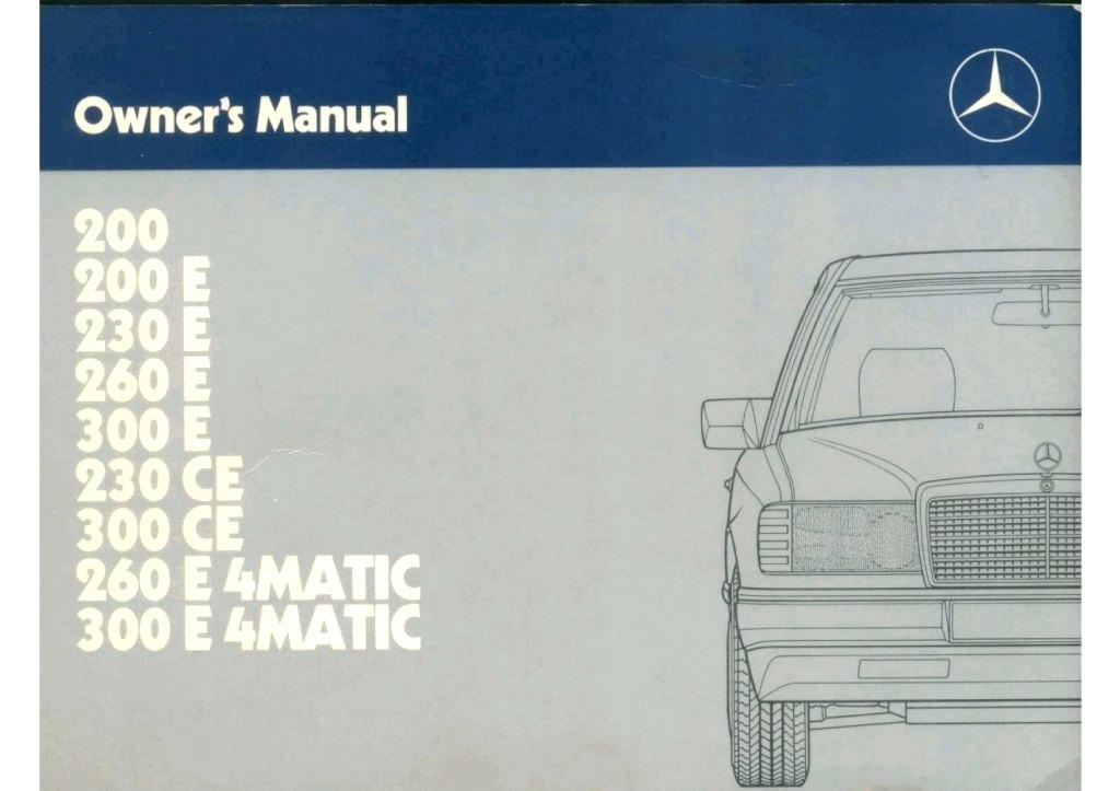 download Mercedes Benz 300E 4Matic workshop manual