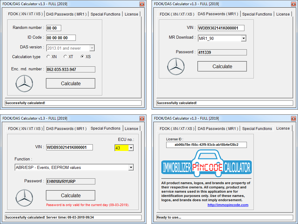 download Mercedes License Key workshop manual