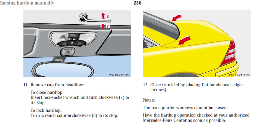 download Mercedes SLK 230 able workshop manual