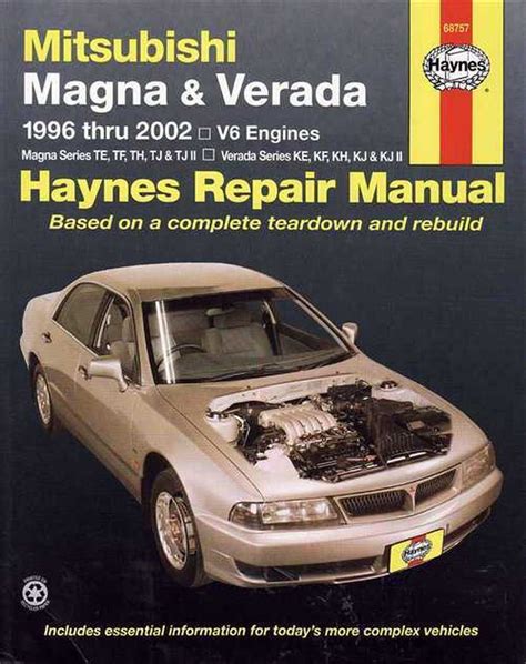 download Mitsubishi Magna Verada workshop manual