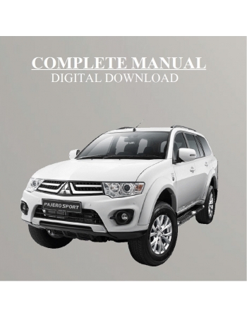 download Mitsubishi Montero Pajero Manu workshop manual