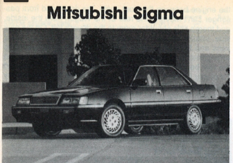 download Mitsubishi Sigma workshop manual