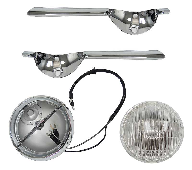 download Mustang Chrome Fog Light Housing Assembly with Silver Painted Back workshop manual