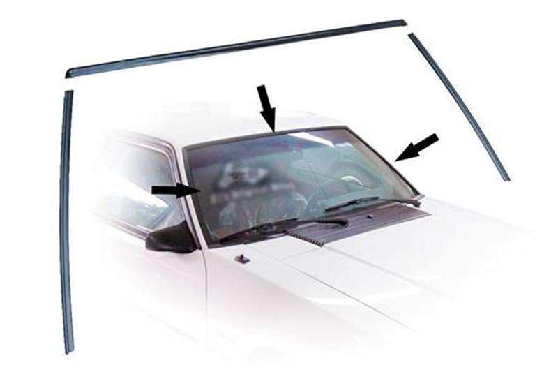 download Mustang Coupe Rear Window Moulding Kit 4 Pieces workshop manual