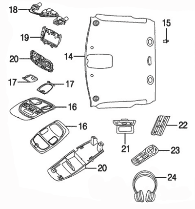 download Mustang Door Panel Insert Window Switch Housing Clips Pair workshop manual