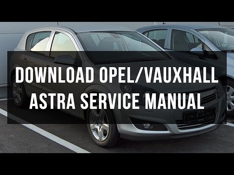 download OPEL ASTRA FAMILY workshop manual