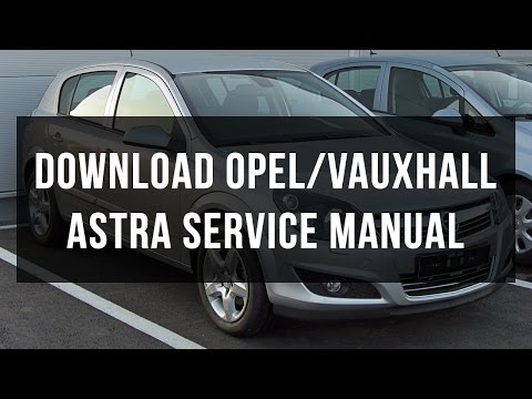 download OPEL ASTRA J workshop manual
