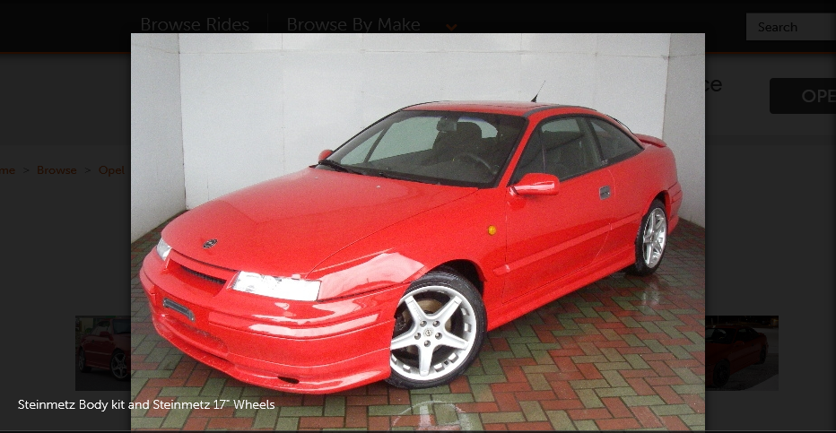 download OPEL CALIBRA able workshop manual