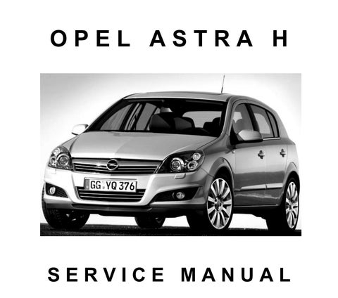 download Opel Astra able workshop manual