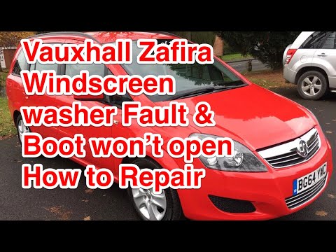 download Opel Vauxhall Zafira workshop manual