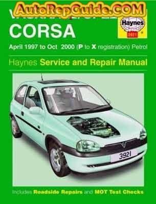 download Opel corsa vauxhall P to X workshop manual