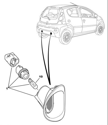 download PEUGEOT 107 workshop manual