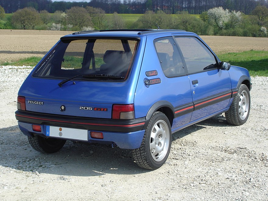 download PEUGEOT 205 GL GE VAN SR GT 1.6 GTI 1.9 GTI able workshop manual