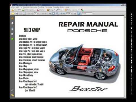 download Porsche Boxster 986 Manuals workshop manual