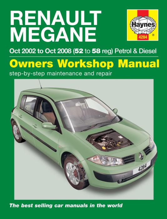 download RENAULT MEGANE workshop manual