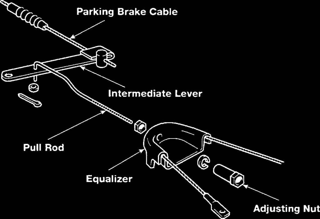 download Rear Emergency Brake Cable Right 89 Ford Mercury workshop manual