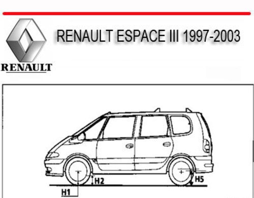 download Renault Espace workshop manual