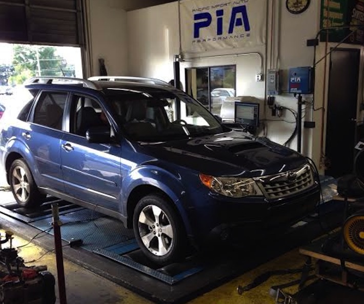 download SUBARU FORESTER workshop manual