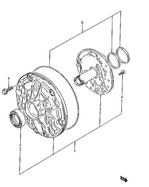 download SUZUKI Automatic Transmission MX17 GEO METRO SPRINT able workshop manual