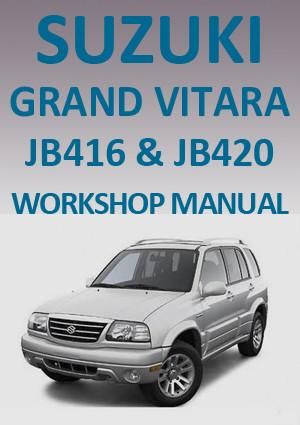 download SUZUKI GRand VITARA 420 WD workshop manual