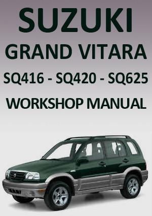 download SUZUKI GRand VITARA 420 WD workshop manual