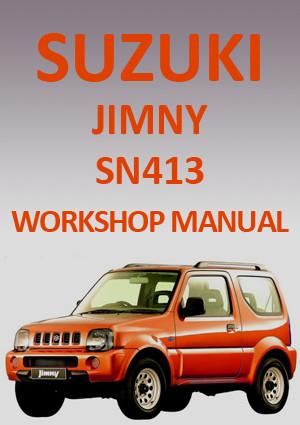 download SUZUKI JIMMY SN413 workshop manual