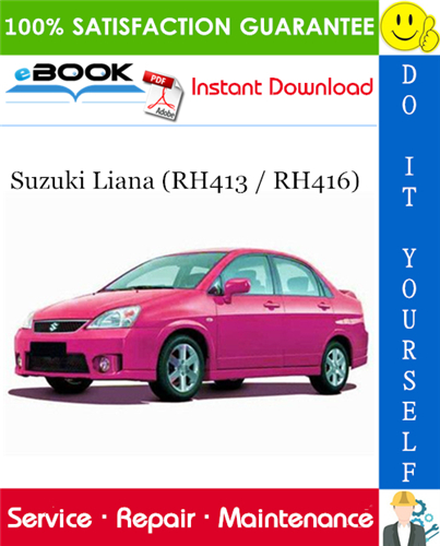 download SUZUKI LIANA SX4 RW420 workshop manual