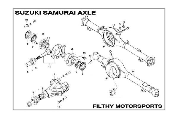 download SUZUKI SAMURAI workshop manual