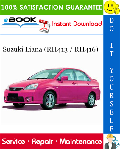 download SUZUKI SWIFT RS413 RS415 RS416 workshop manual