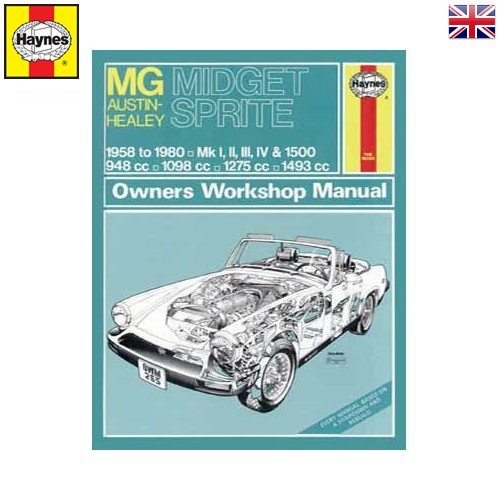 download Sprite MG Midget 1275 workshop manual
