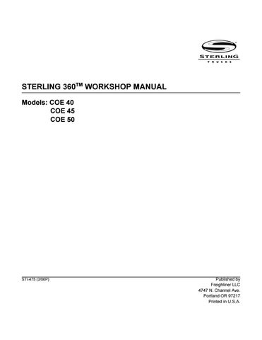 download Sterling 360 Operation able workshop manual