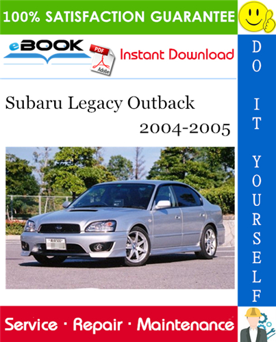 download Subaru Legacy Outback workshop manual